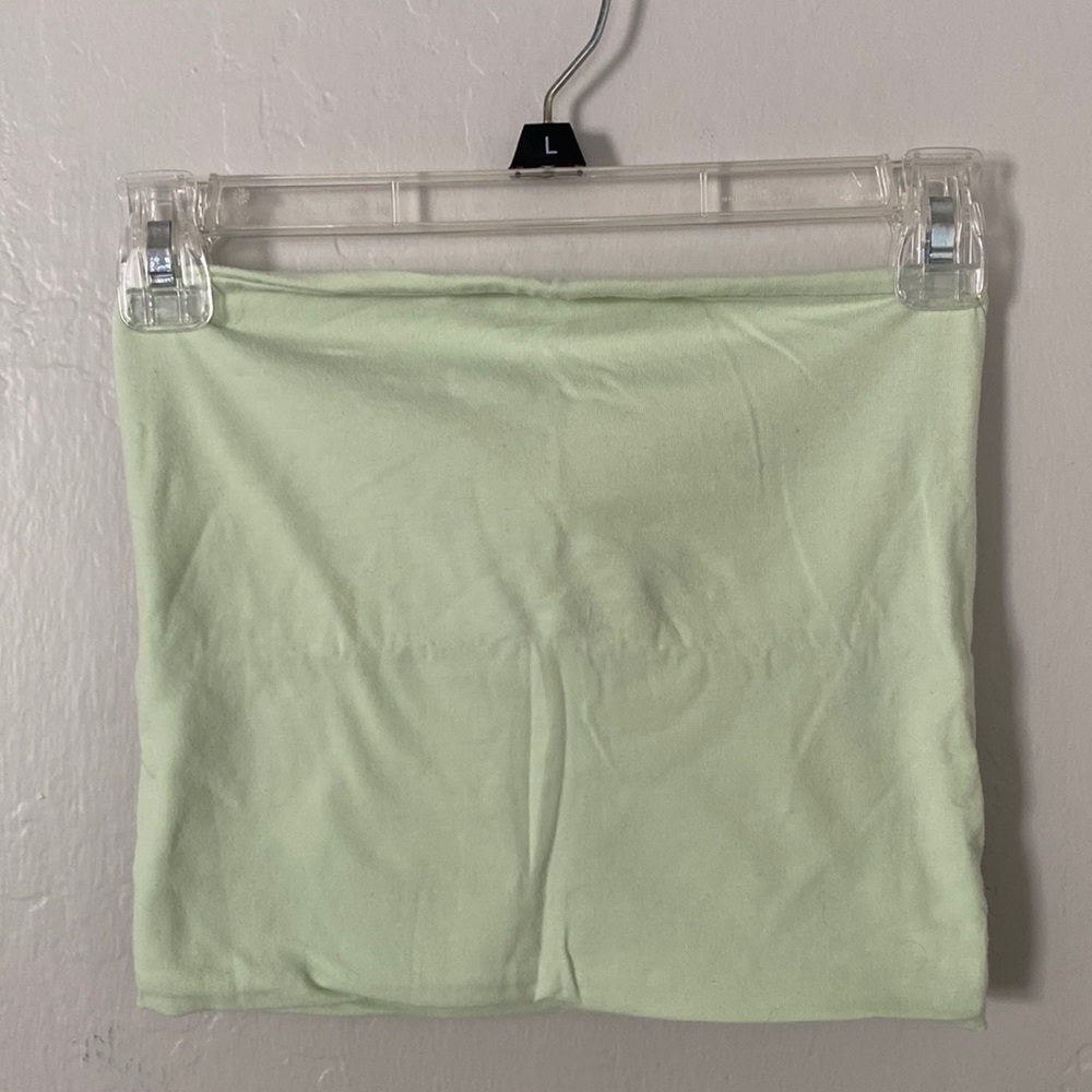 Cropped tube top